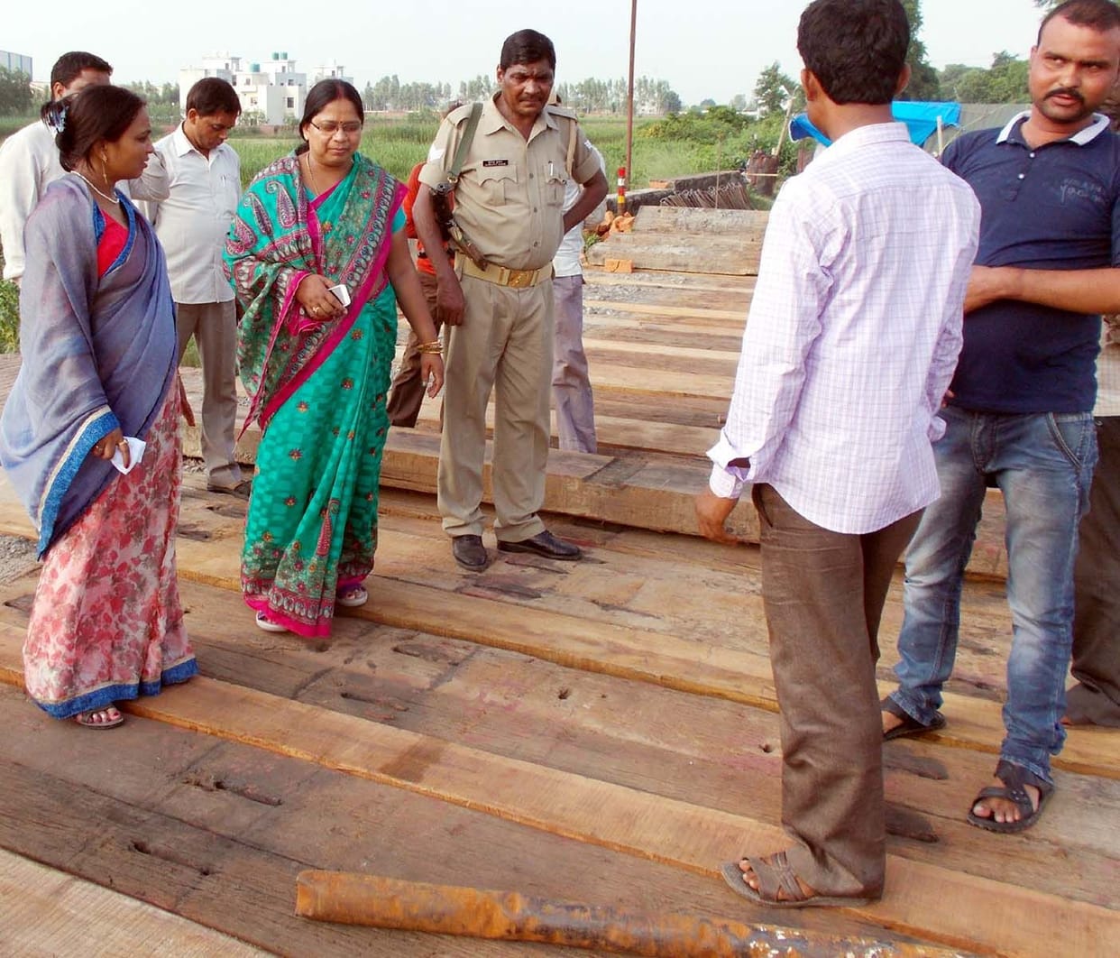 Bansi River Bridge in Old Stuff MLA seemingly stopped working