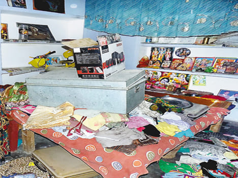 two million stolen from home