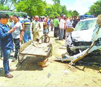 The young man killed in car collision, 4 injured