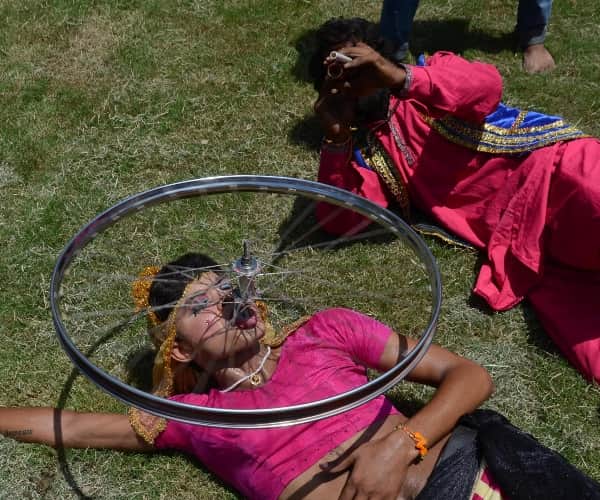  thrilling actions by artists in Lucknow.