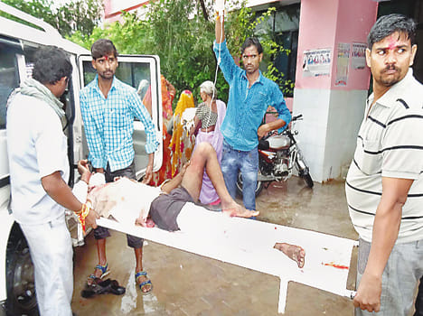 One killed in road accidents, six injured