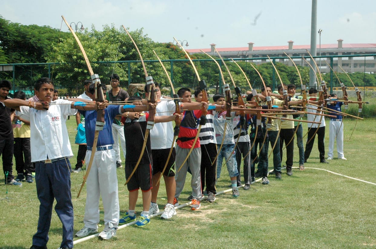 archery, player, sports, game, rohtak, haryana
