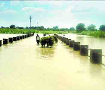 20 thousand population is facing the problem of flooding