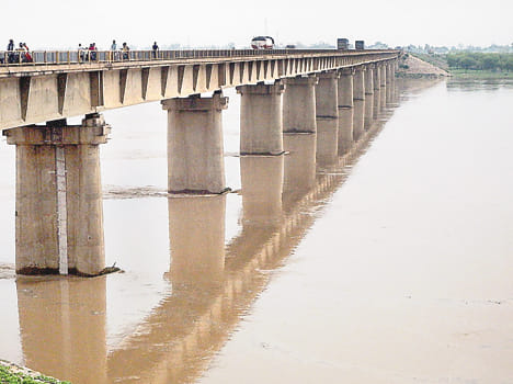Four lakh cusecs of water was released into the river Betwa