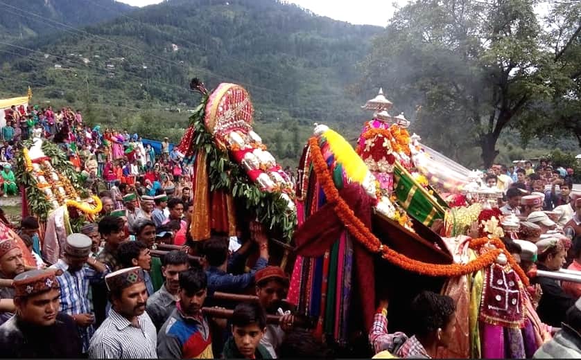 Devta Larai Mahadev Miracle at Kahika Utsav at Kullu.