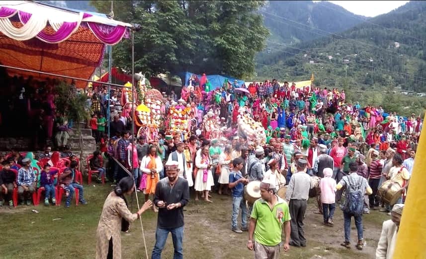 Devta Larai Mahadev Miracle at Kahika Utsav at Kullu.