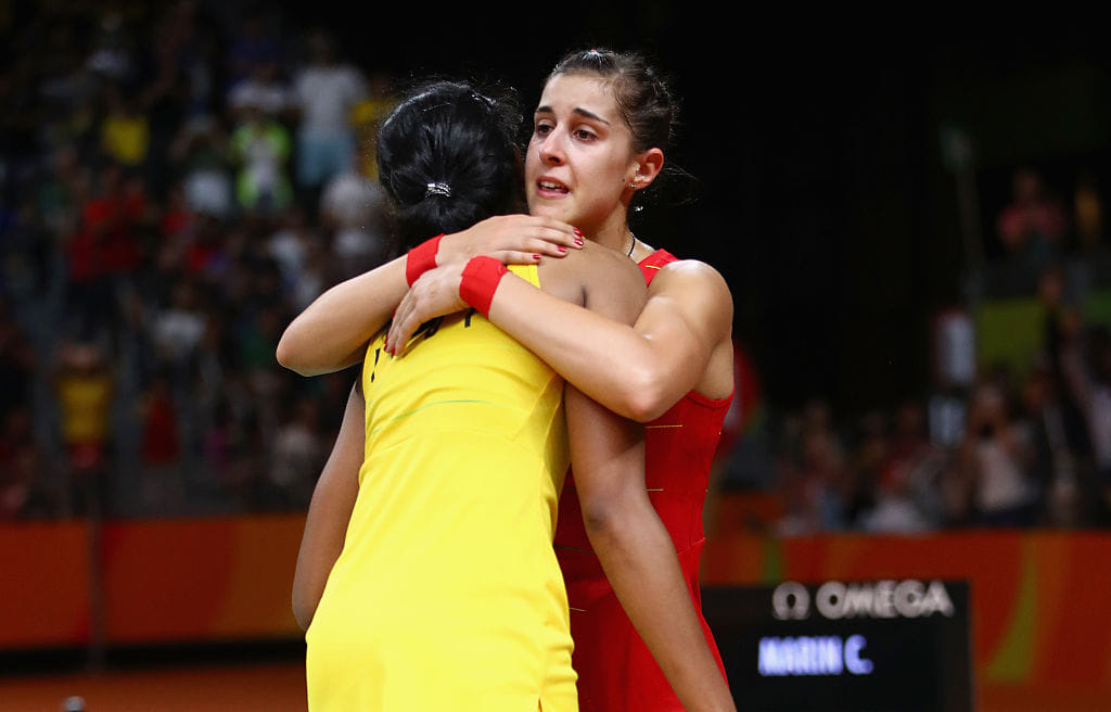 Carolina Marin of Spain was bagged by Hyderabad Hunters for Rs.61.5 lakh