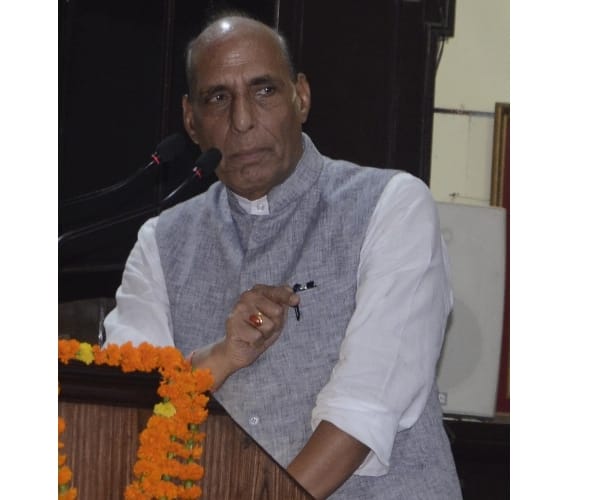 Rajnath singh speaks over kashmir issue in Lucknow.
