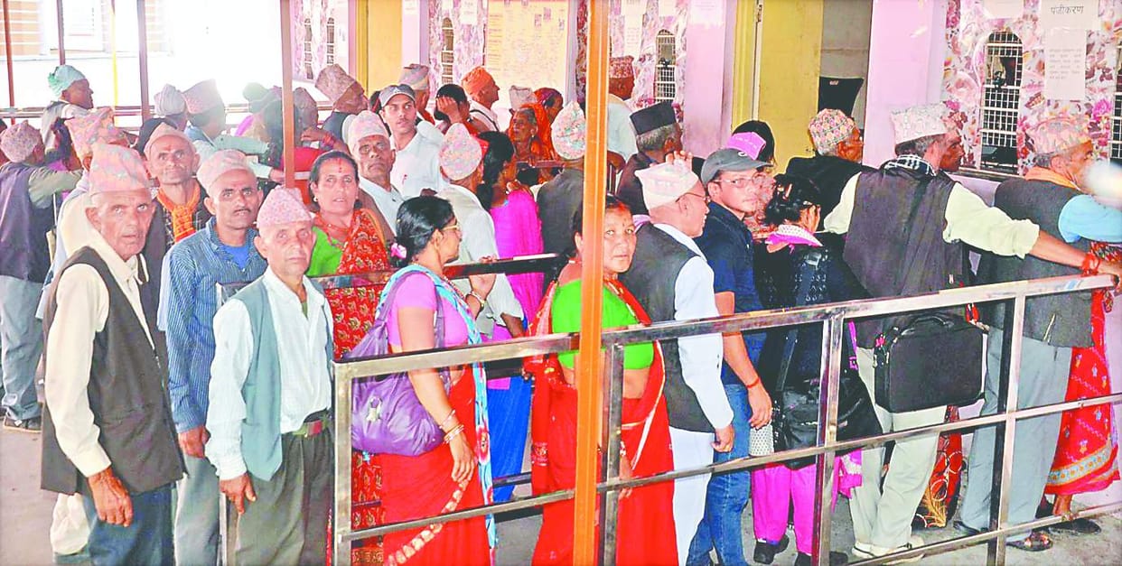 Chardham off cheers among the 65 Nepalese passenger