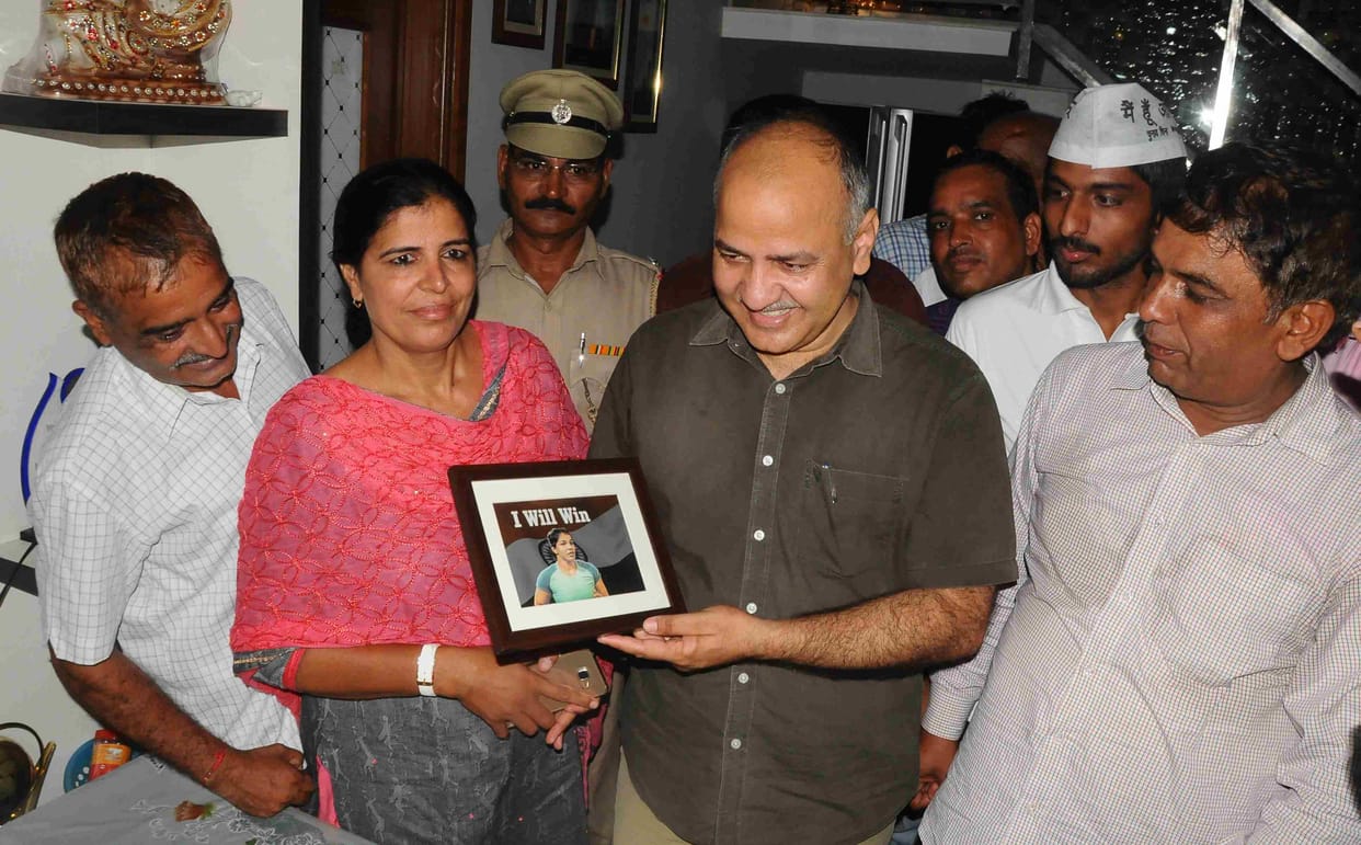 sports, rio olympic, haryana, rohtak, sai, sakshi, sakshi malik mother, delhi deputy chief minister