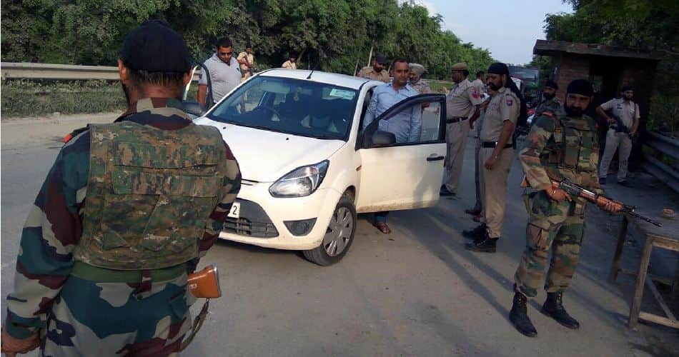 Suspects Seen in Pathankot of Punjab, Five Cases