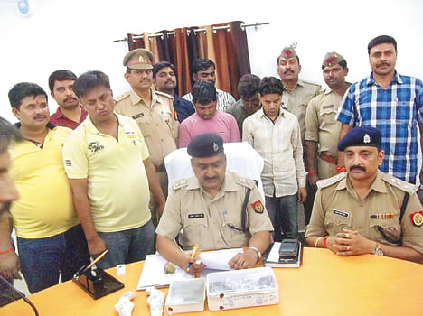 Three arrested with stolen goods