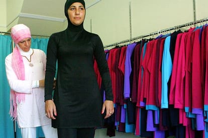 According to law womens can not show the body
