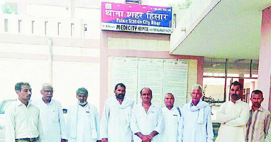 aarya samaj, disruption, nagori gate, disruption, hisar