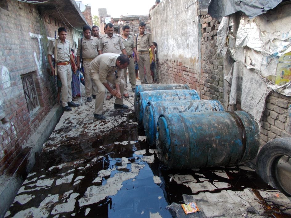 Kotwali Police launched Operation Raw alcohol