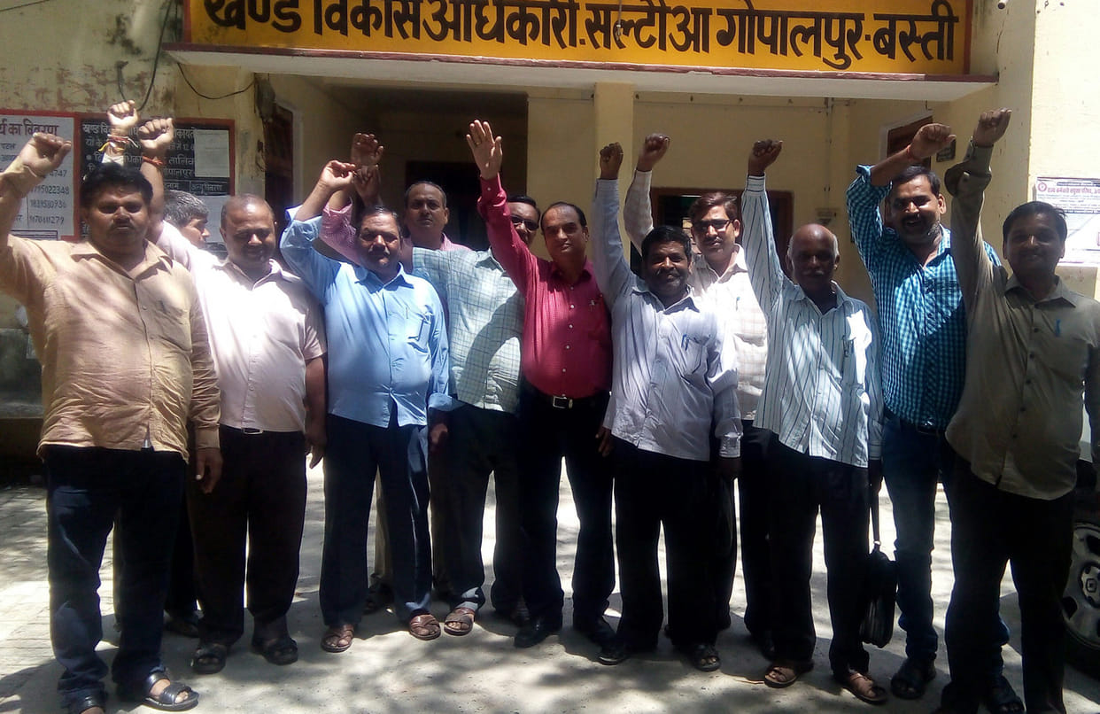 After the preparation of the protest strike