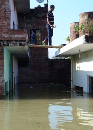 Ganga Yamuna crossed the danger mark