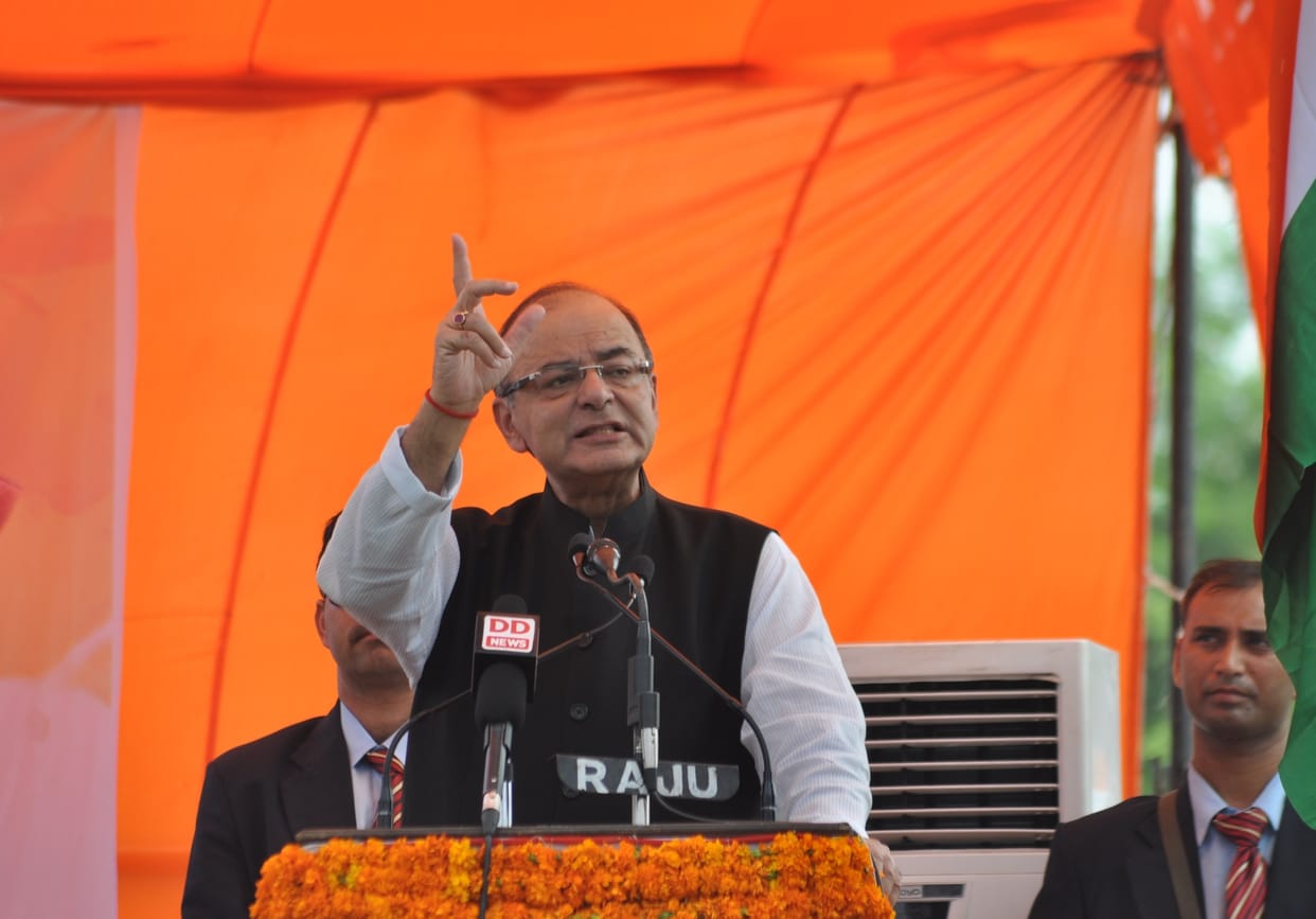 Jaitley took a dig at the separatists