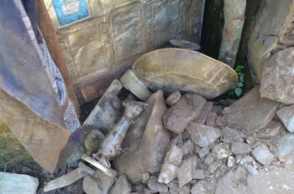 family shifted after cloudburst in haldwani