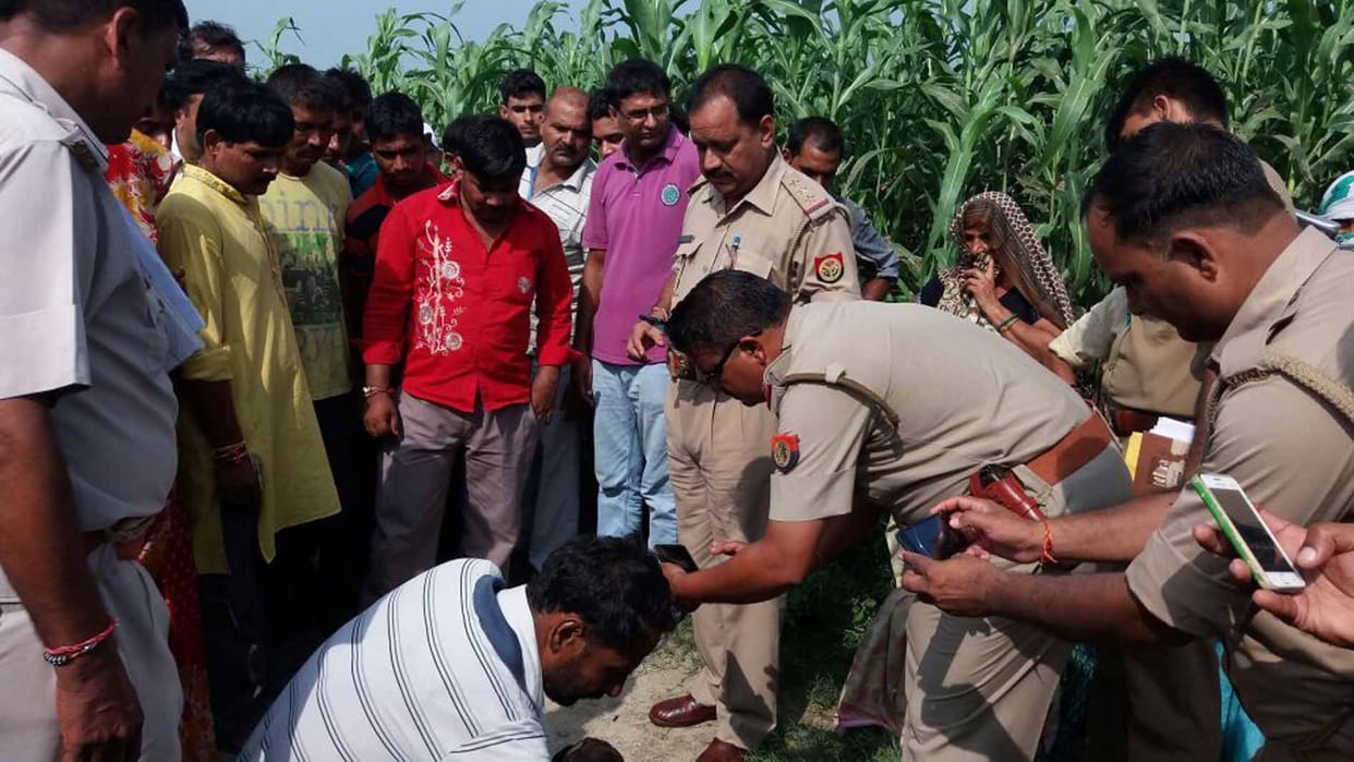 farmer murder on his farm