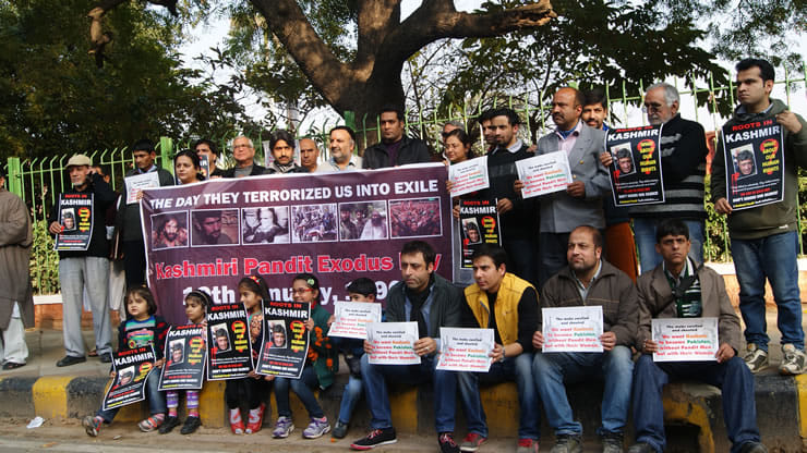After the death of Burhan Wani, attacks on Kashmiri Pandits camps