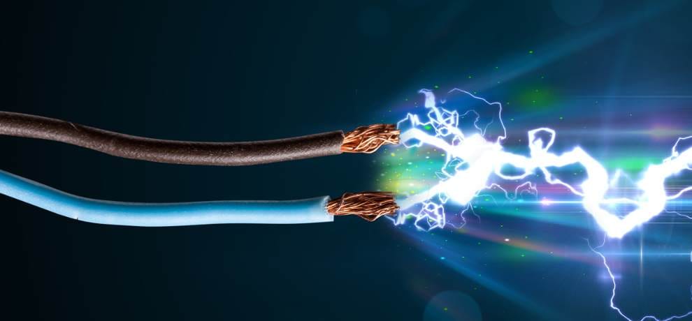 The death of a child from being electrocuted