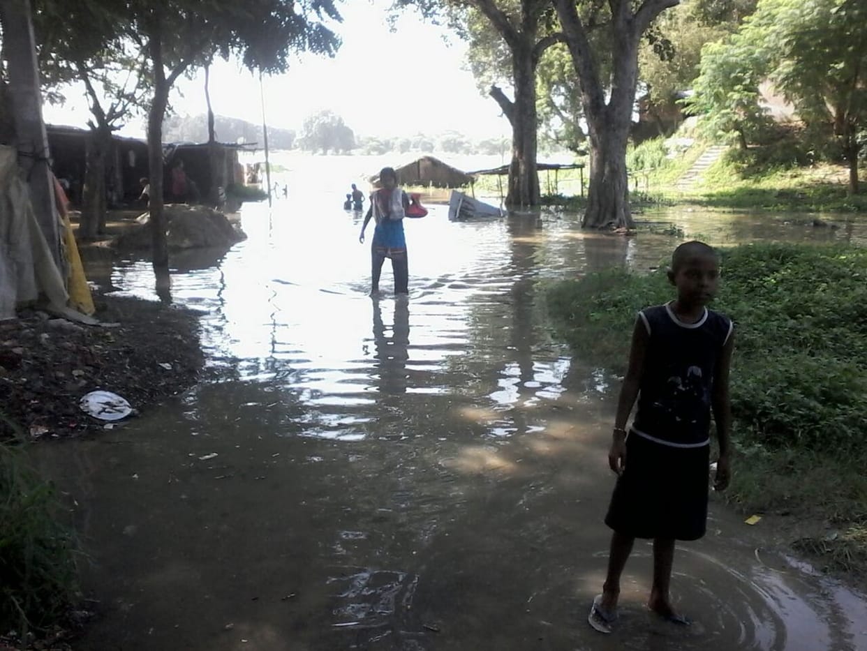 12 villages inundated in flood water