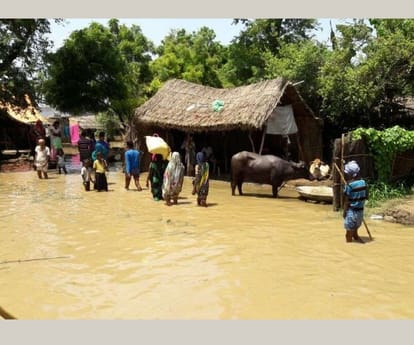 flood hits Uttar Pradesh.