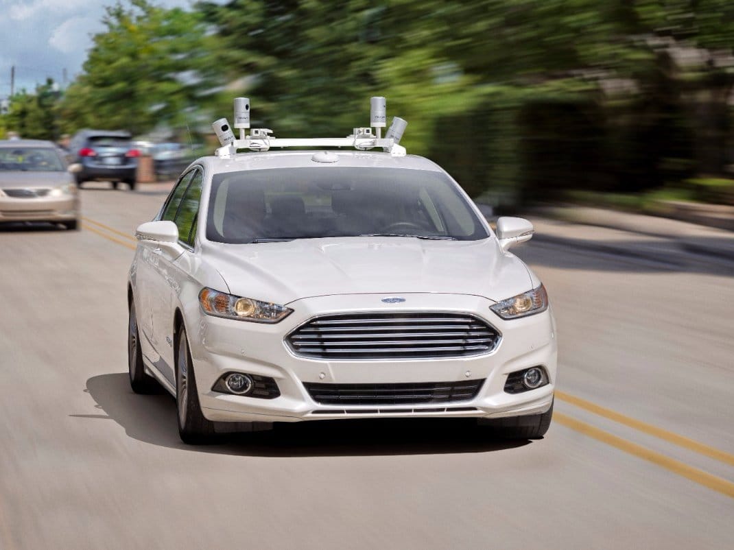 Ford's new car will be without the driver and steering wheel