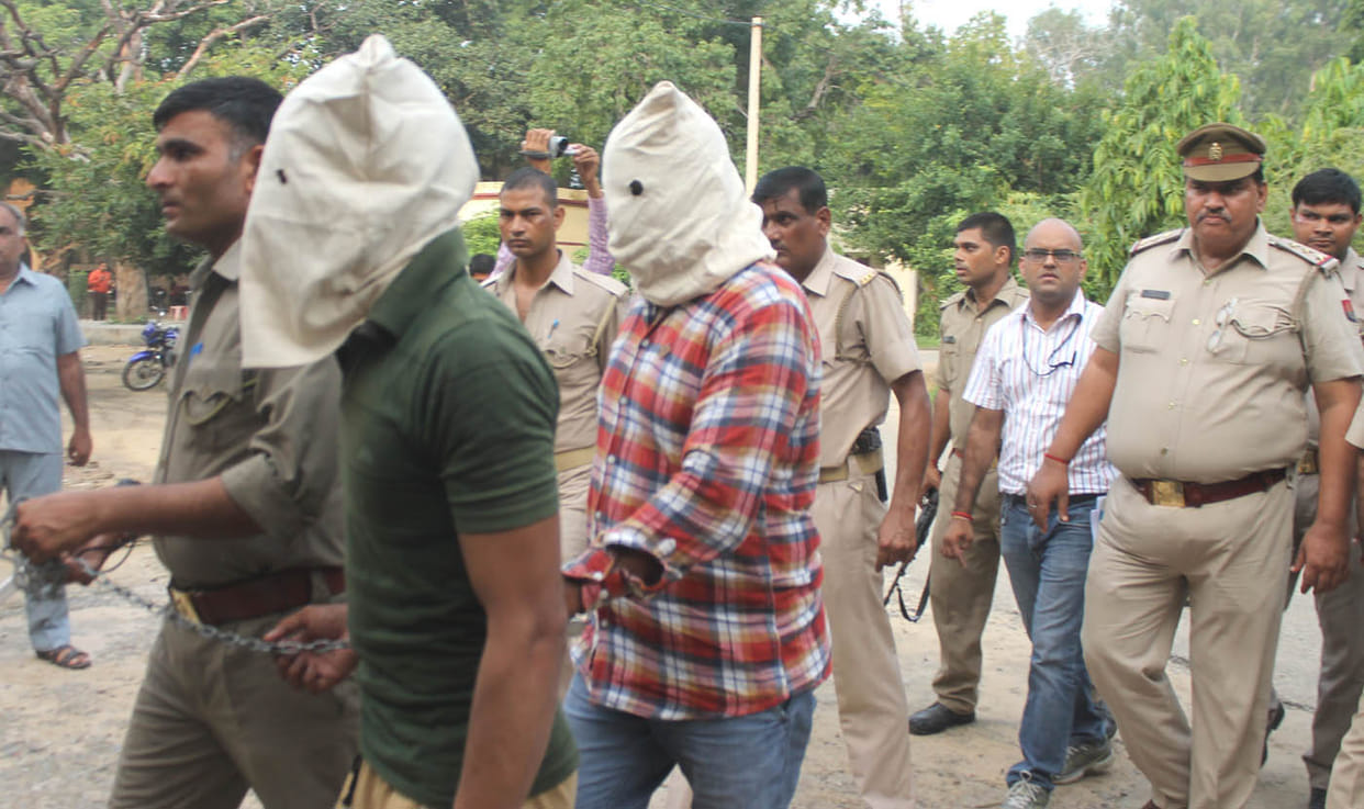 two persons arrested in gang rape