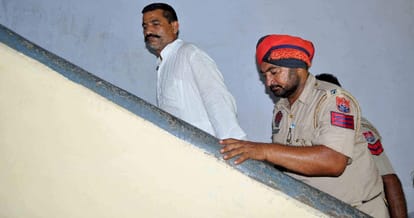 gau, raksha, dal, punjab, chief, satish kumar, arrested, at vrindavan,