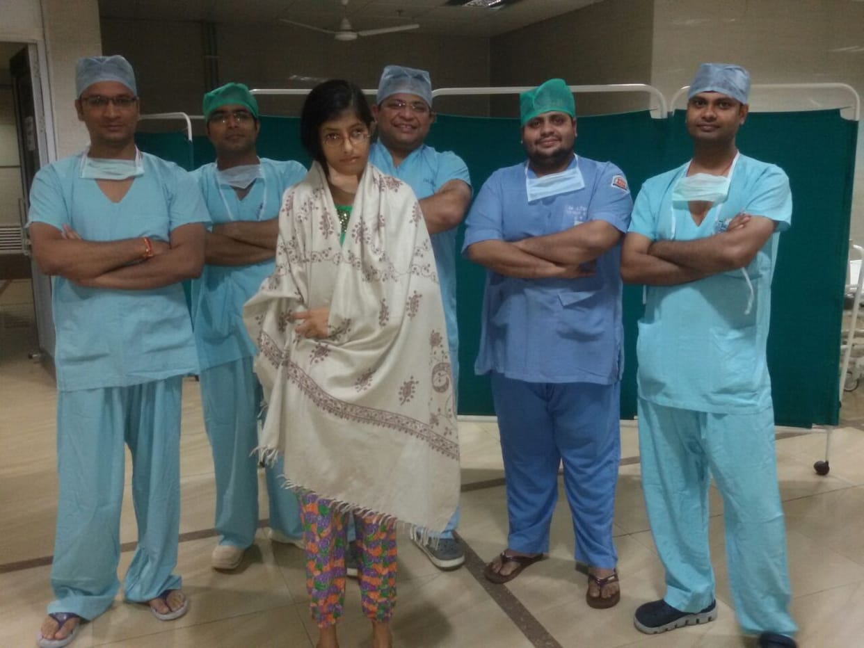 atrial septal defect surgery at kgmu