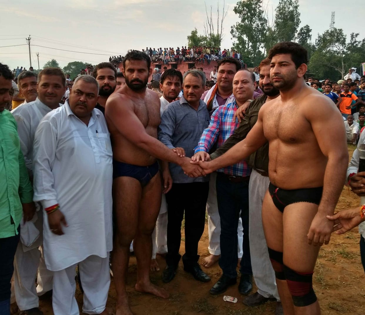 हरिओम पहलवान ने बिना लड़े जीती अंतिम कुश्ती