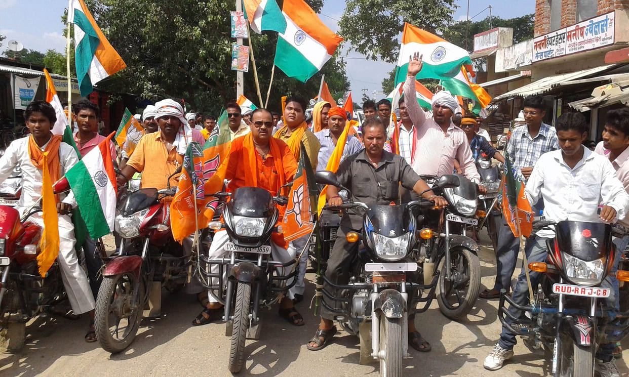 bjp celebrated tiranga yatra