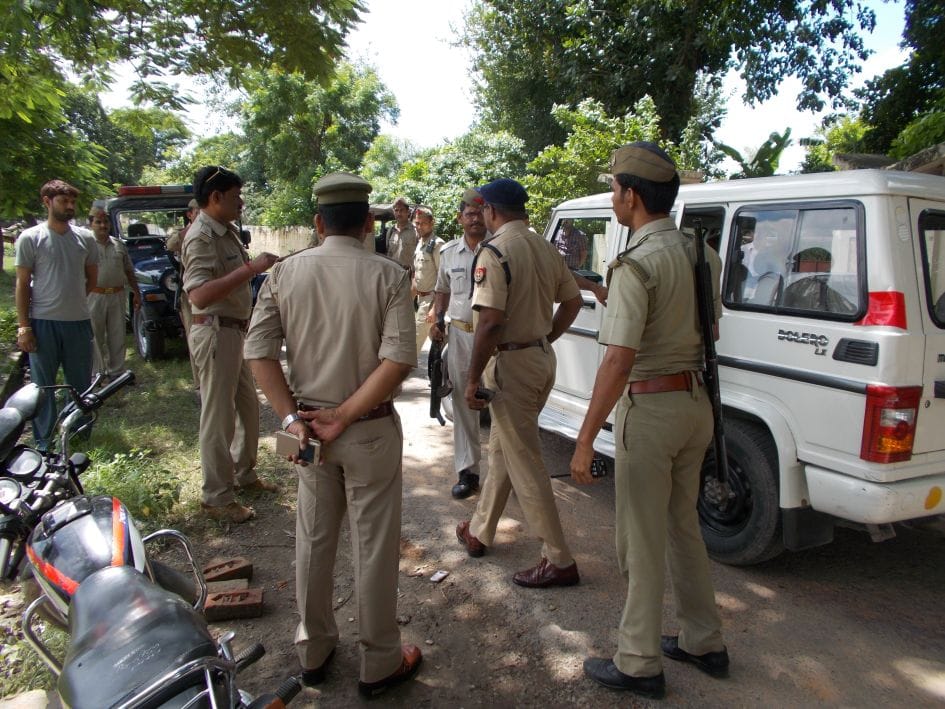 GRP police station, cut the chaos of youth, police drove