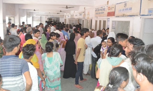 In patients suffering from strike