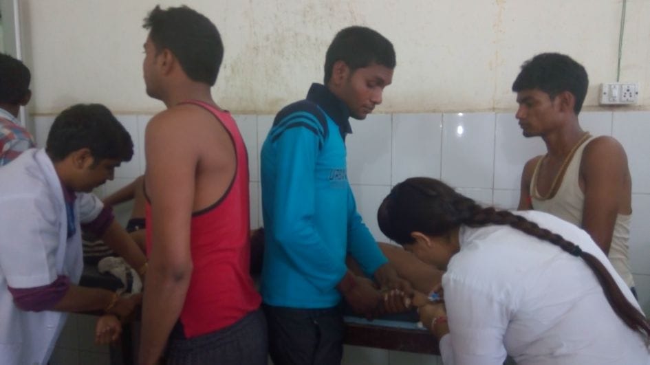 Two children drowned in the pond, rescued by villagers