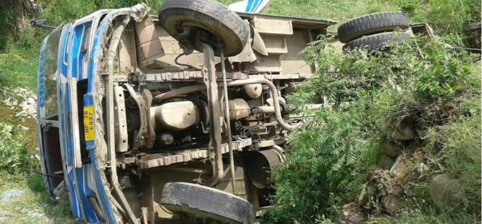 Bus accident near Nurpur kangra Himachal pradesh