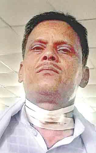 chinease manjha cut two bike rider neck