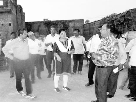 Disturbances broke out between the residences, divisional