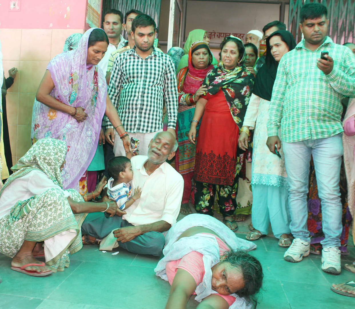 death of the mother and infant to the hospital 