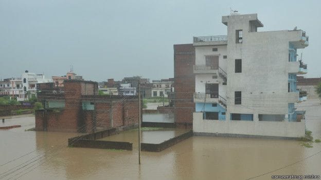Heavy flood in bihar and up, unseen picture