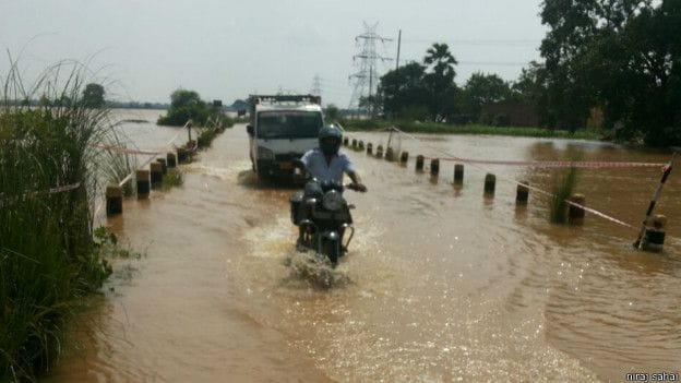 Heavy flood in bihar and up, unseen picture