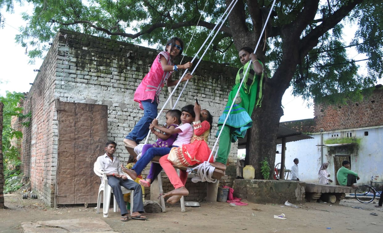 The festival was celebrated Gumdham Kajree