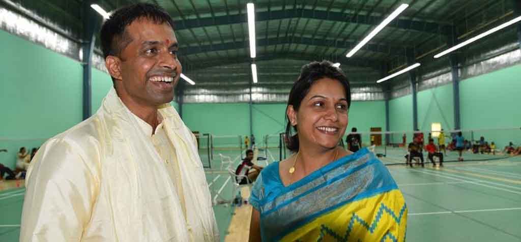 Gopichand's Wife Says, Sindhu has my husband as a coach, what I didn't have