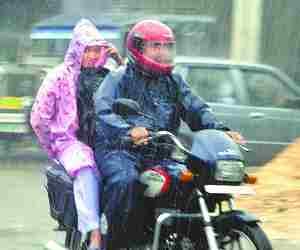 Rain brings relief from heat