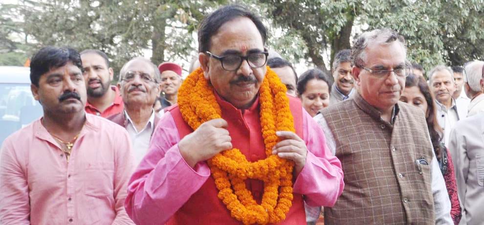 mahendra nath pandey said ram mandir will be built in a legitimate manner 