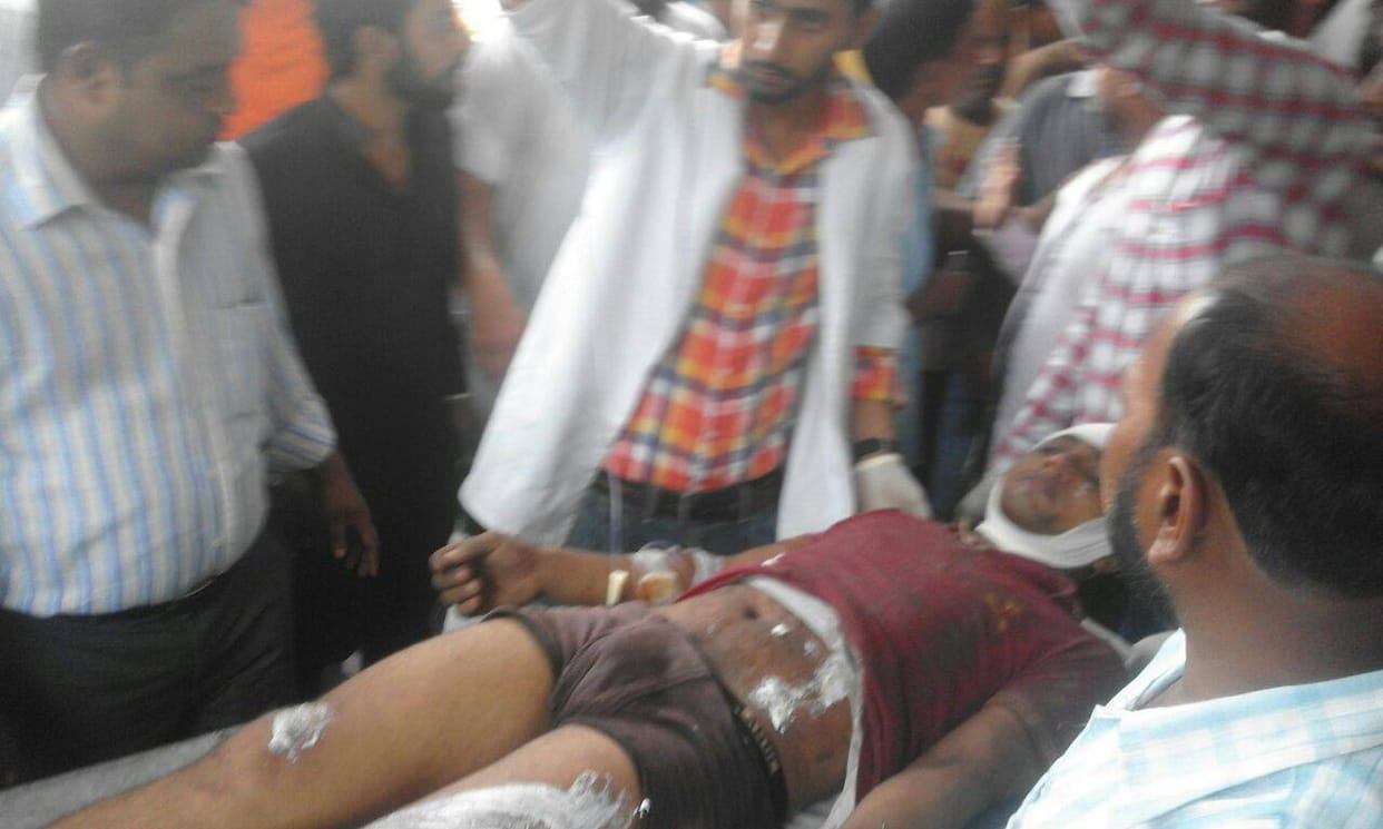 blast in malerkotla paper mil, two people died on spot, injured