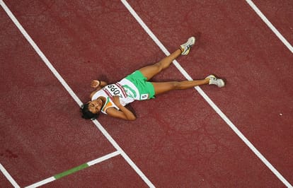 marathon players were struggling to get water during race in rio 