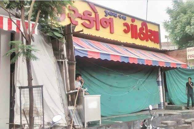 a shop sealed in Ahemdabad which is famous as NaMo tea stall